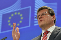 Slowake Sefcovic kandidiert als EU-Kommissionspräsident