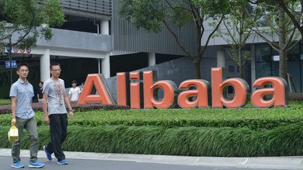Der Alibaba-Headquarter in Hangzhou, China. 