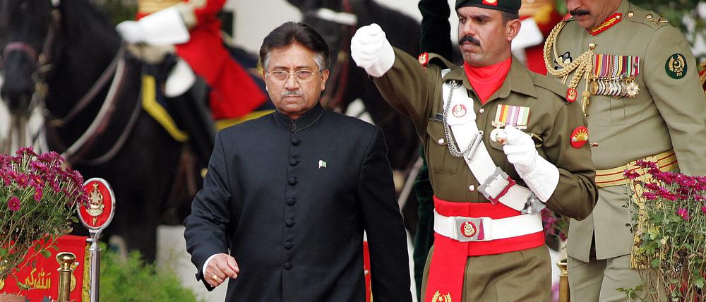 Der ehemalige pakistanische Präsident und Militärmachthaber Pervez Musharraf ist tot. Das Bild stammt aus dem Jahr 2007.