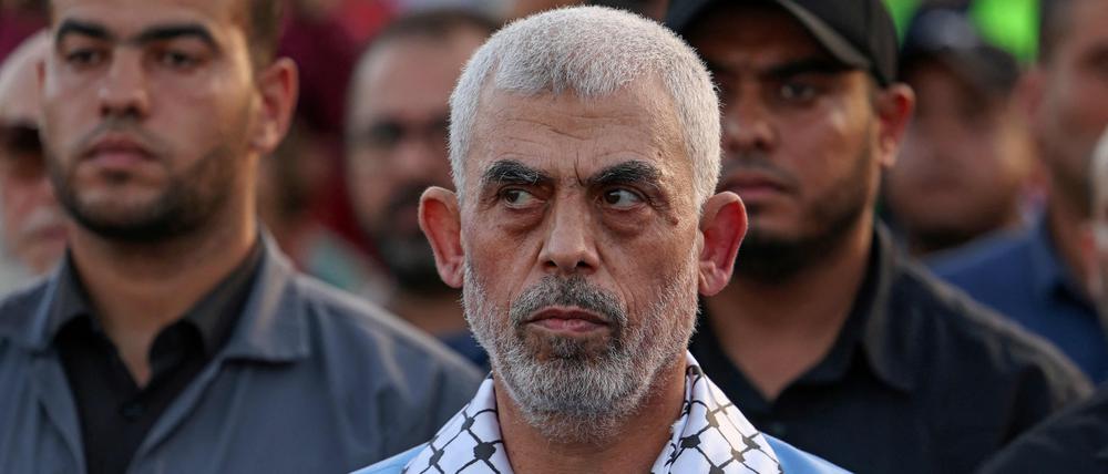 Hamas-Militärchef Jihia Sinwar im Oktober 2022.