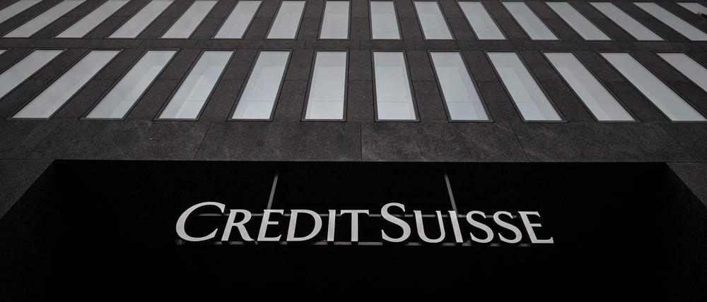 Das Logo der Credit Suisse.