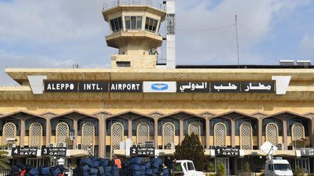 Flughafen in Aleppo.