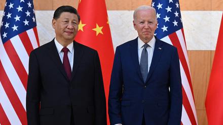 Es gibt viel zu reden: Chinas Partei- und Staatschef Xi Jinping (l.) und US-Präsident Joe Biden treffen sich am Mittwoch in den USA.
