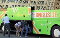 Ein Fernbus des Unternehmens Flixbus.