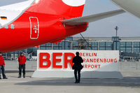 Ob der Flughafen Berlin-Brandenburg zum geplanten Drehkreuz wird, bleibt abzuwarten.