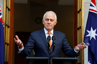 Rücktritt: Australiens Regierungschef Malcolm Turnbull