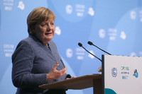Bundeskanzlerin Angela Merkel (CDU) kam zur Enttäuschung vieler mit leeren Händen zur Weltklimakonferenz.