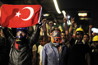 Die Proteste im Gezi-Park in Istanbul im Juni 2013.
