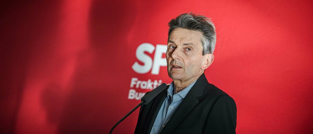 Rolf Mützenich, Vorsitzender der SPD-Bundestagsfraktion. 