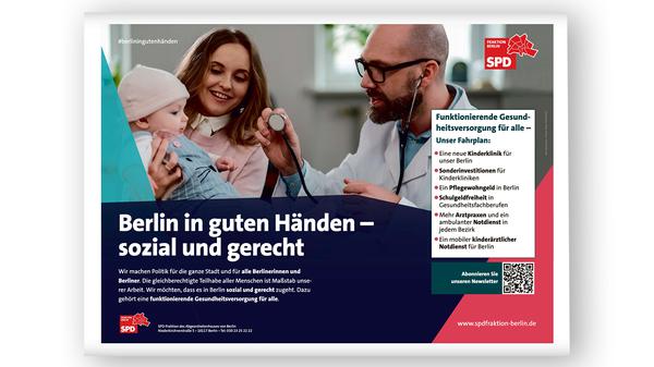 Diese Anzeige der SPD-Fraktion erschien zwei Wochen vor der Wahl im Anzeigenblatt „Berliner Woche“.