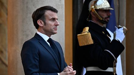 Frankreichs Präsident Emmanuel Macron will die Ukraine unterstützen.