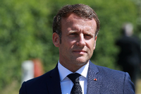 Frankreichs Präsident Macron will um 20 Uhr eine Fernsehansprache halten.