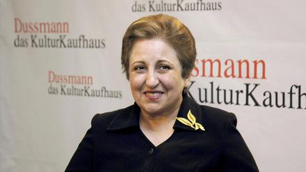 Friedensnobelpreisträgerin Shirin Ebadi aus dem Iran ist optimistisch, was die Zukunft ihres Landes angeht.