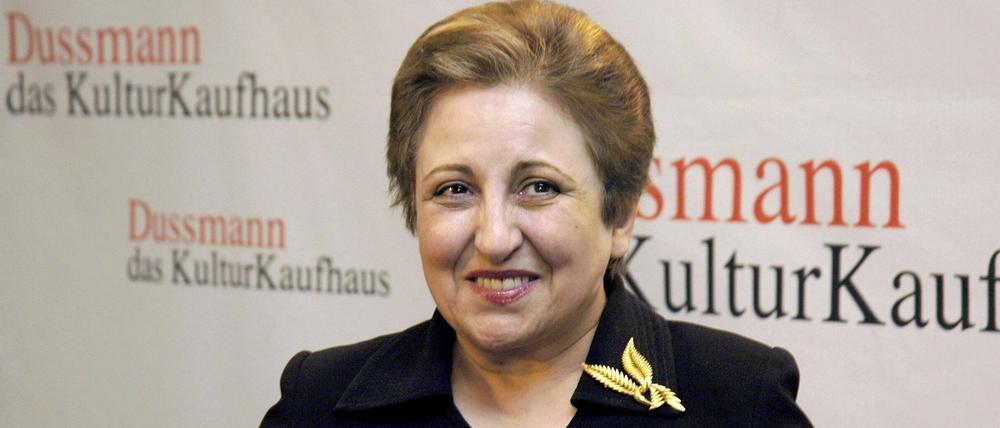 Friedensnobelpreisträgerin Shirin Ebadi aus dem Iran ist optimistisch, was die Zukunft ihres Landes angeht.