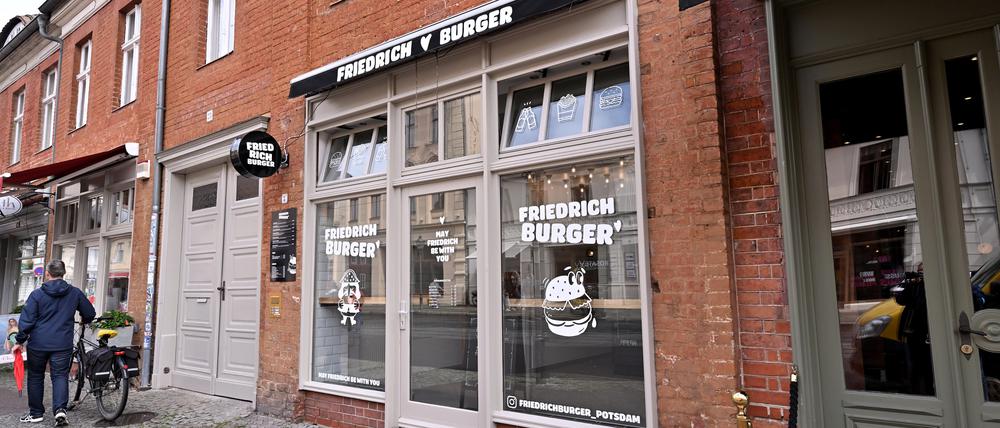 Der neue Burgerladen in der Friedrich-Ebert-Straße.