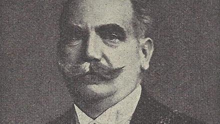 Friedrich Krause, abgebildet in der „Deutschen Corpszeitung“, im Oktober 1925.