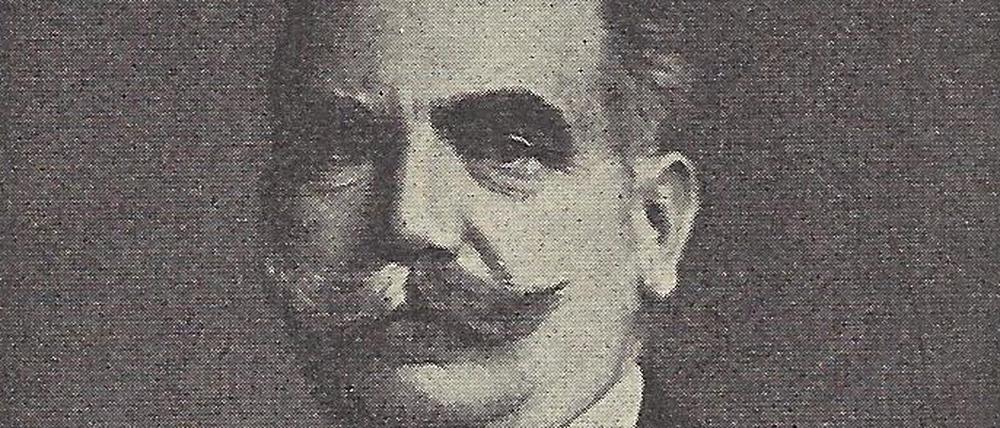 Friedrich Krause, abgebildet in der „Deutschen Corpszeitung“, im Oktober 1925.