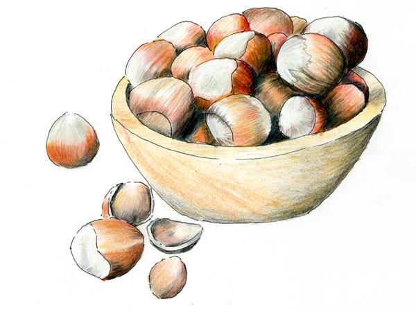 Le nocciole facevano parte della dieta di base nel periodo mesolitico.