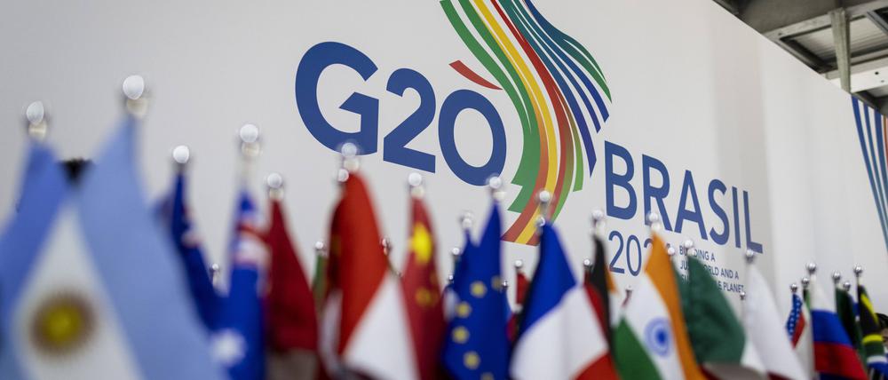 G20 Aussenminister:innen-Treffen in Rio de Janeiro.