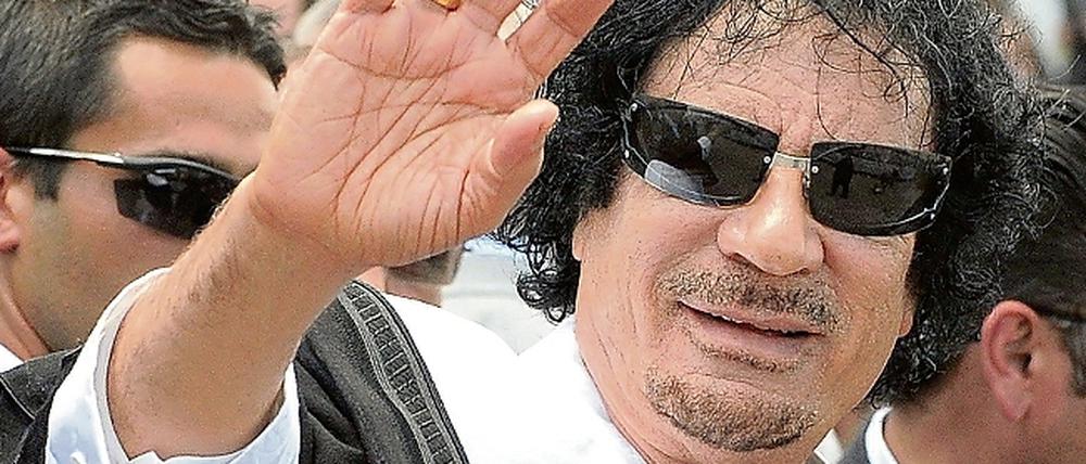 Libyen Gaddafi Weltmeister im Vergeuden