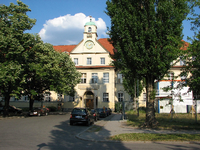 Die Gail-S.-Halvorsen-Schule in Zehlendorf.