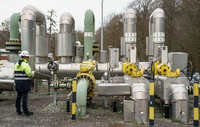 Messinsturmente zeigen den Leitungsdruck von Rohrleitungen des Gaspeichers der Stadtwerke Kiel an (Symbolbild).