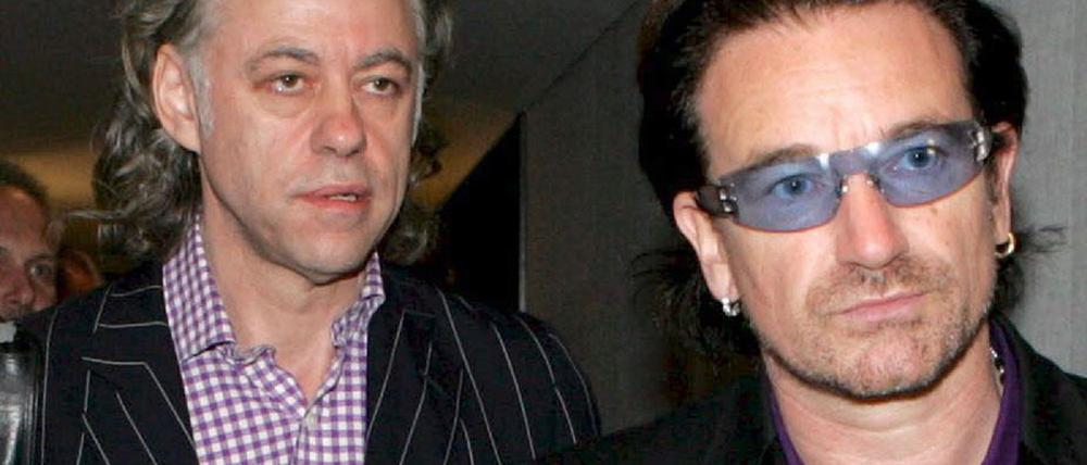 Geldof und Bono