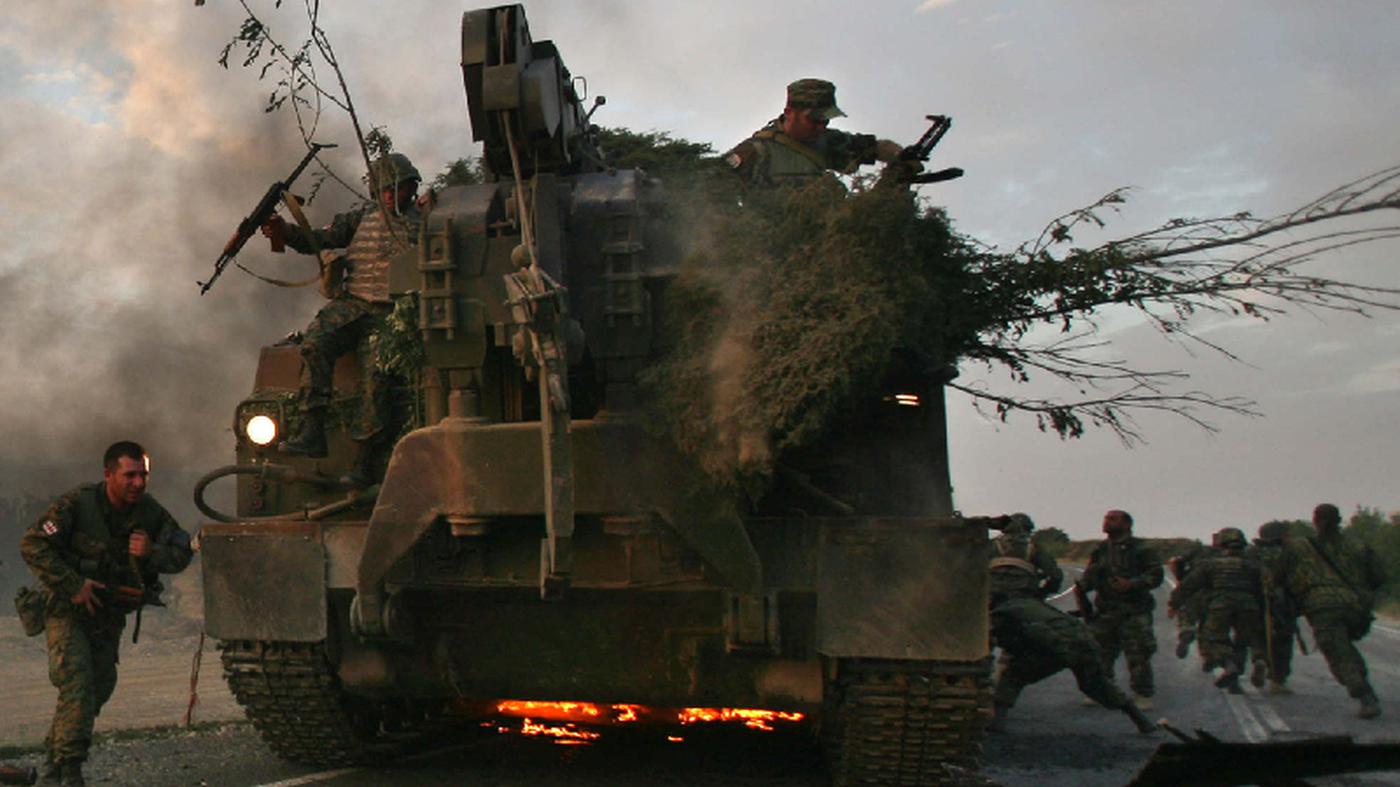 Krieg im Kaukasus Abchasien startet Angriff auf Truppen