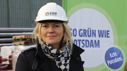 Durchgesetzt. Christiane Preuß ist nun Geschäftsführerin der EWP und der Stadtwerke. 