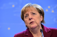 Kritik an Russlands Rolle in Syrien: Bundeskanzlerin Angela Merkel (CDU)