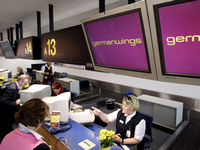 Bergungsmannschaften am Absturzort von Germanwings-Flug 4U9525