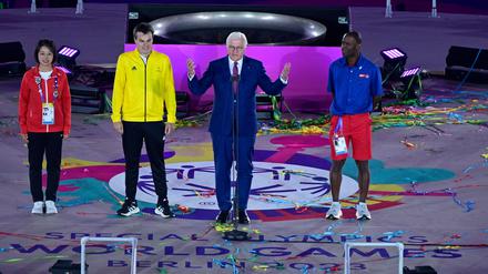 Bundespräsident Steinmeier eröffnet Special Olympics World Games 2023