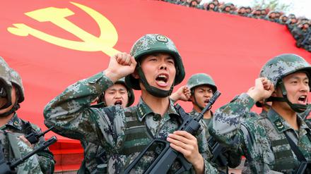 China rüstet seine Armee seit Jahren auf.