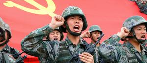 China rüstet seine Armee seit Jahren auf.