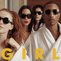 Frauenversteher: Pharrell Williams und die Girls auf dem neuen Cover.