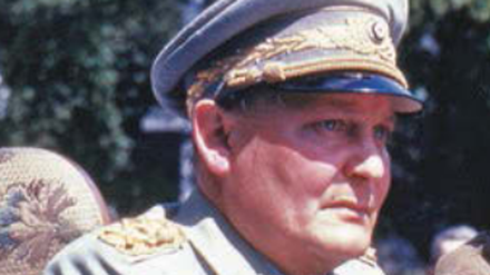 Göring nach seiner Verhaftung. Das Bild illustriert nach viel Hin und Her seinen Wikipedia-Eintrag.