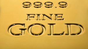Goldbarren Feingold Feinheitsgrad 999,9
