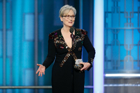 Gelobte Rede gegen Trump: Meryl Streep bei den Golden Globes