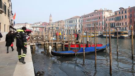Venedig im Februar 2023.