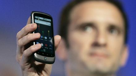 Google stellt Nexus One Android Mobiltelefon vor