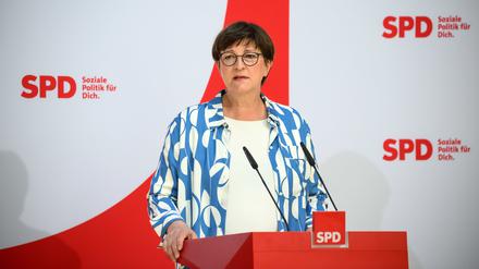 Esken ist Vorsitzende der SPD.
