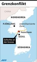 Im Grenzgebiet Nahe der Stadt Yeoncheon hatten sich Soldaten beider Länder beschossen.