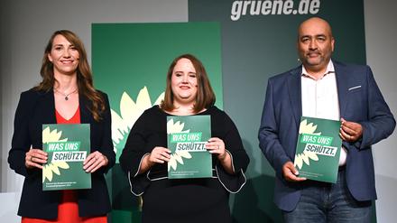 Nicht alle sind so glücklich mit dem Wahlprogramm der Grünen wie die Parteispitze.
