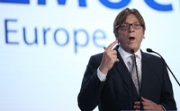 Der Brexit-Beauftragte des EU-Parlaments, der Liberale Guy Verhofstadt.