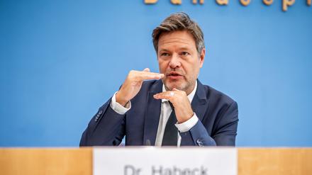Robert Habeck (Bündnis 90/Die Grünen) ist Bundesminister für Wirtschaft und Klimaschutz.