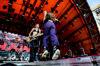 Die US-amerikanische Band Haim beim diesjährigen Roskilde Festival.