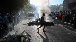 Bandengewalt auf Haiti.