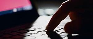 Hand Of A Person Typing On Laptop Copyright: xAndreyPopovx Panthermedia28102187