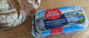 Handgeschlagene Französische Butter demi sel.Credit: Bernd Matthies
