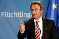 Der ehemalige Bundesinnenminister Hans-Peter Friedrich (CSU), auf dem Bild aus dem Jahr 2013 noch im Amt.